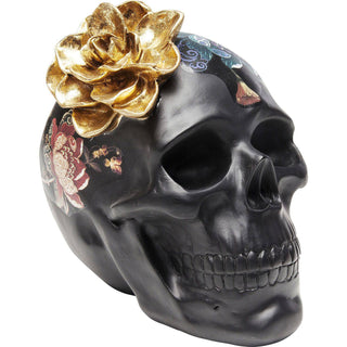 Flower Skull Decor