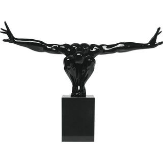 Deco Object Athlet Black 75cm - JULIA VENCE STORE
