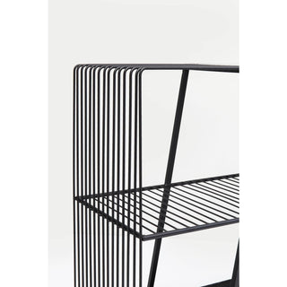 Steel and Glass Console