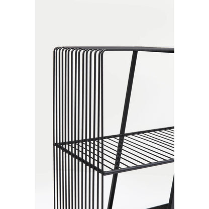 Steel and Glass Console