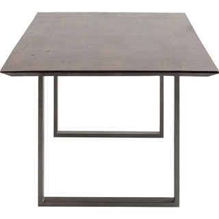 table symphony dark crude steel 160x80 - JULIA VENCE STORE