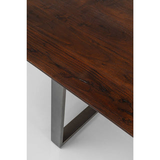 table symphony dark crude steel 180x90 - JULIA VENCE STORE