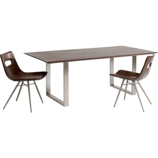 table symphony dark chrome 160x80 - JULIA VENCE STORE
