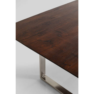 table symphony dark chrome 160x80 - JULIA VENCE STORE