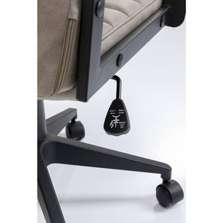office chair labora high pebble - JULIA VENCE STORE