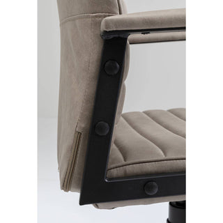 office chair labora high pebble - JULIA VENCE STORE