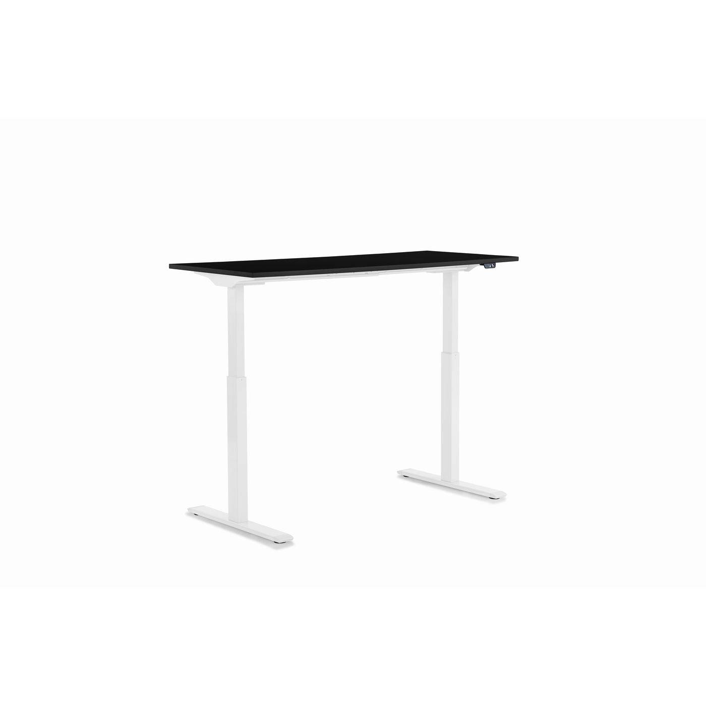 Desk Office Smart White Black 140x70 - JULIA VENCE STORE