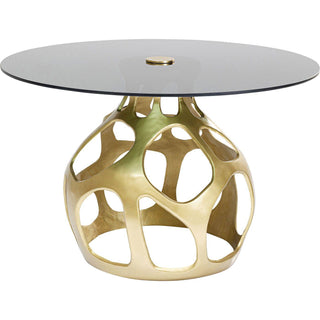 Table Volcano Gold Ø120cm