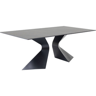 Table Gloria Black Ceramic Black 200x100cm - DEKOR