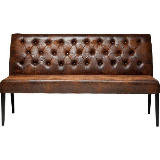Vintage Upholstered Bench 