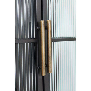 Steel and Glass Cabinet