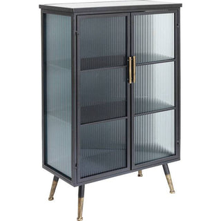 Steel and Glass Cabinet