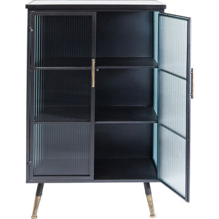 Steel and Glass Cabinet