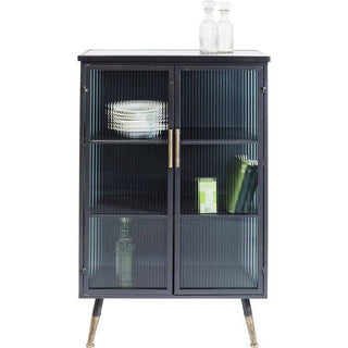 Steel and Glass Cabinet