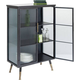 Steel and Glass Cabinet