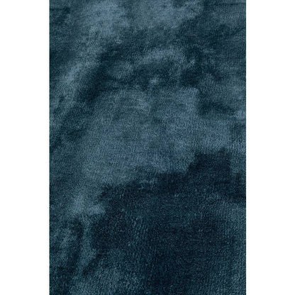 Luxury Blue Viscose Carpet