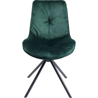 Green Velvet Chair Mila
