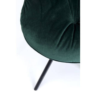 Green Velvet Chair Mila