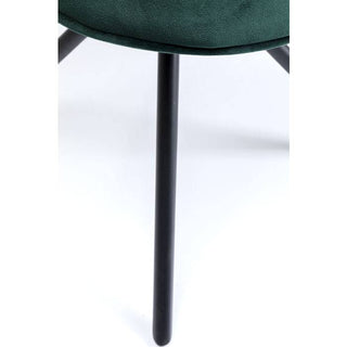 Green Velvet Chair Mila