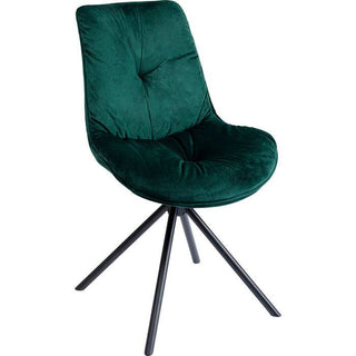 Green Velvet Chair Mila