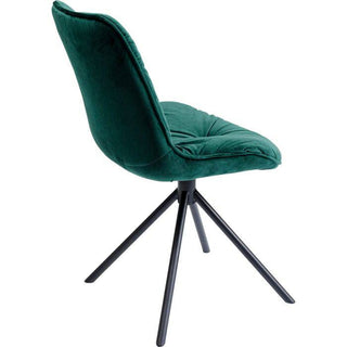 Green Velvet Chair Mila