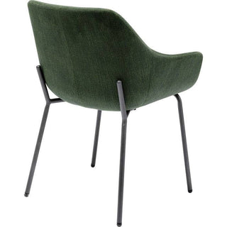 Chair with Armrest Avignon Green - JULIA VENCE STORE