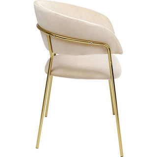 Chair with Armrest Belle Creme (2/Set) - JULIA VENCE STORE