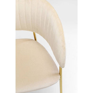 Chair with Armrest Belle Creme (2/Set) - JULIA VENCE STORE