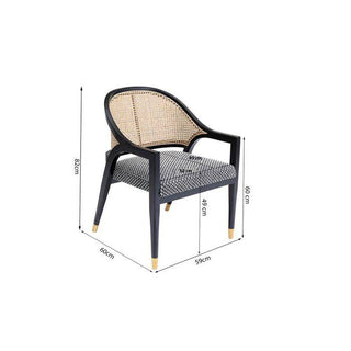 Chair with Armrest Horizon - JULIA VENCE STORE