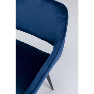 Chair with Armrest San Francisco Blue - JULIA VENCE STORE