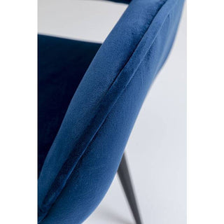 Chair with Armrest San Francisco Blue - JULIA VENCE STORE