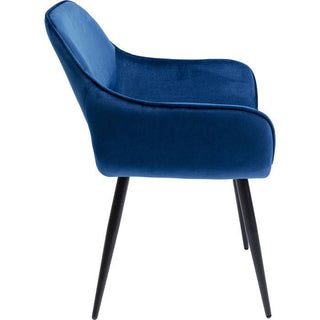 Chair with Armrest San Francisco Blue - JULIA VENCE STORE