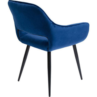 Chair with Armrest San Francisco Blue - JULIA VENCE STORE