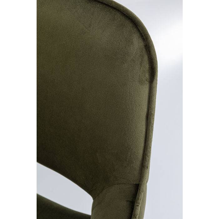 Chair with Armrest San Francisco Dark Green - JULIA VENCE STORE