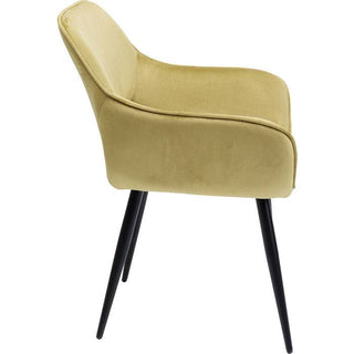 Chair with Armrest San Francisco Light Green - JULIA VENCE STORE