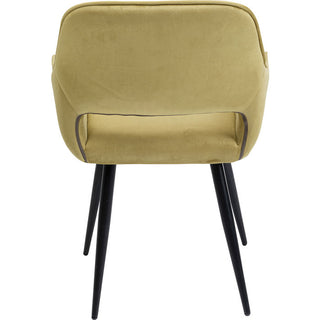 Chair with Armrest San Francisco Light Green - JULIA VENCE STORE