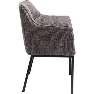 Upholstered Chair with Armrests 
