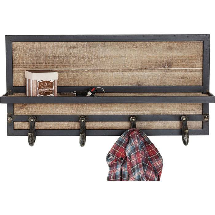 Rustic Industrial Coat Rack