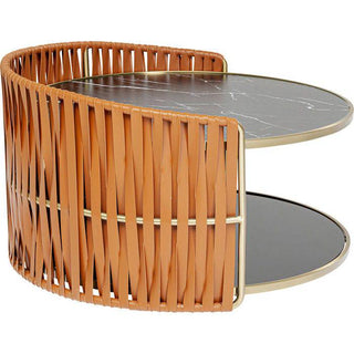 Coffee Table Copper Ø86cm - JULIA VENCE STORE