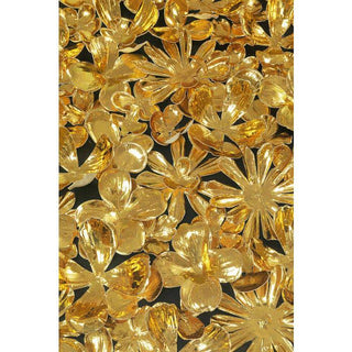 Gold Floral Coffee Table