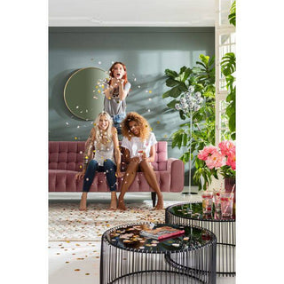 Modern Black Glass Coffee Table