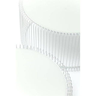 Coffee Table Wire White (2/Set) - JULIA VENCE STORE