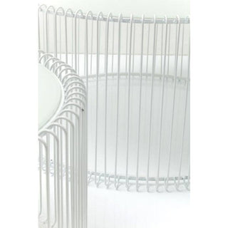 Coffee Table Wire White (2/Set) - JULIA VENCE STORE