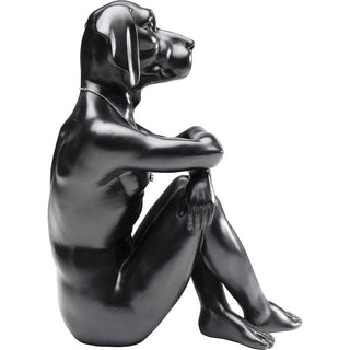 Deco Figurine Gangster Dog Black - JULIA VENCE STORE