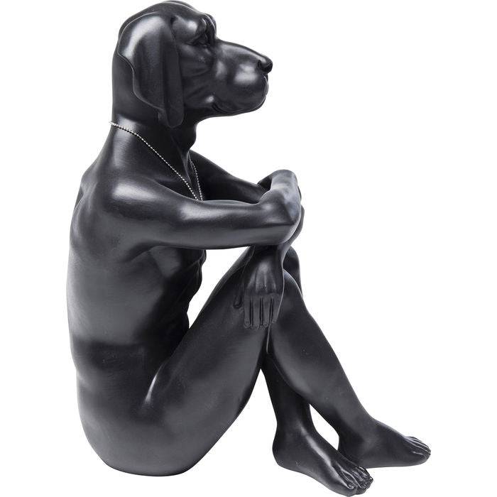 Deco Figurine Gangster Dog Black - JULIA VENCE STORE