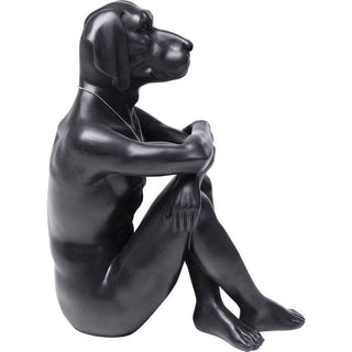 Deco Figurine Gangster Dog Black - JULIA VENCE STORE