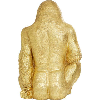 Deco Figurine Gorilla Gold XL 180 - JULIA VENCE STORE