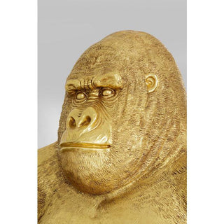 Deco Figurine Gorilla Gold XL 180 - JULIA VENCE STORE
