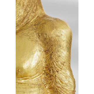 Deco Figurine Gorilla Gold XL 180 - JULIA VENCE STORE