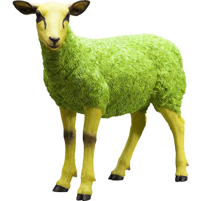 Colorful Sheep Figurine